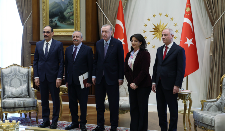 DEM Parti Heyeti, Erdoğan ile görüştü