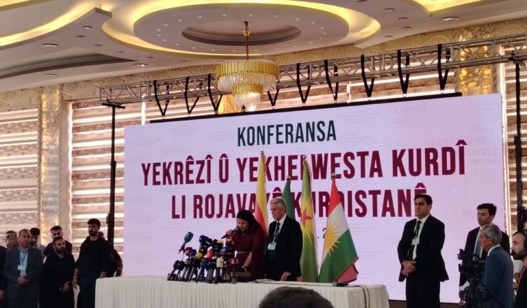Rojava’da Kürt Ulusal Konferansı Yapıldı: Ortak Heyet Kurulacak