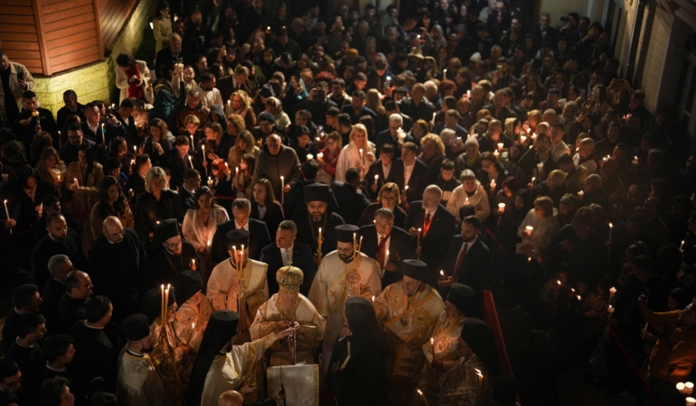 İstanbul’da paskalya töreni düzenlendi