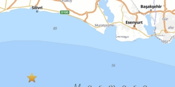 Marmara Denizi’nde peş peşe depremler: En büyüğü 6.2 büyüklüğünde