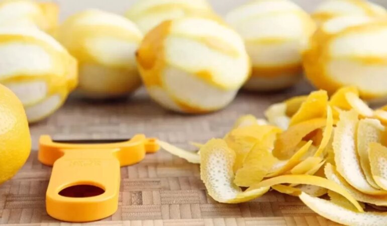 Limon kabuğunu sakın atmayın