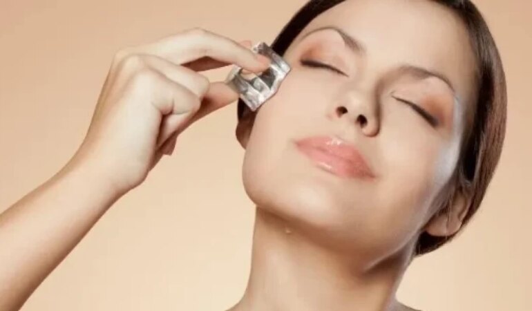 Buz kalıplarının yüze faydaları neler?