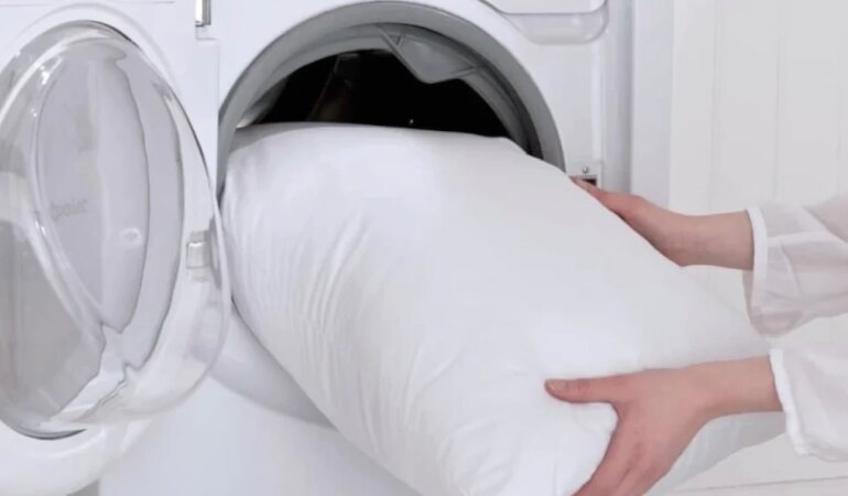 Yastıklar makinede yıkanır mı?