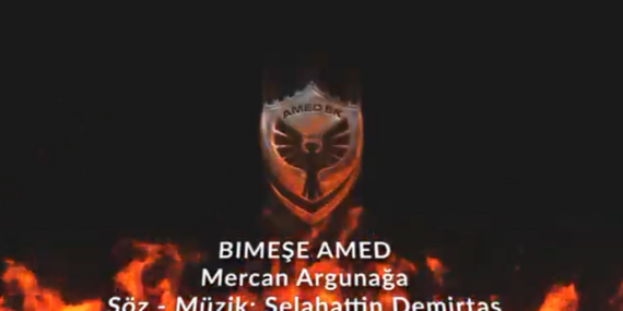 Selahattin Demirtaş, Amedspor için marş besteledi: Bimeşe Amed