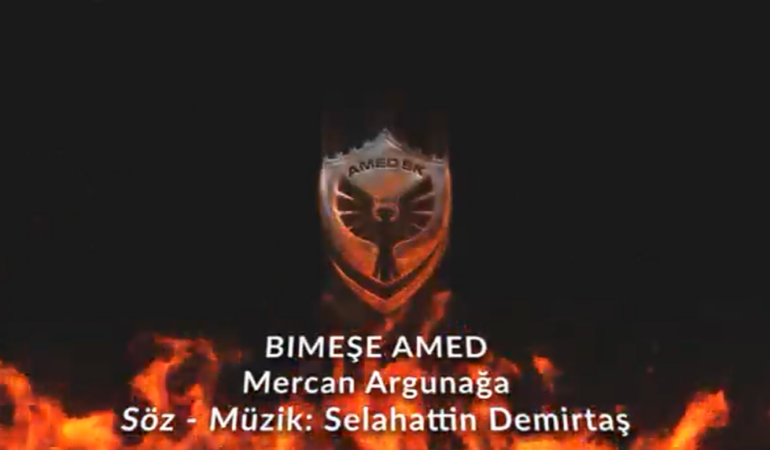 Selahattin Demirtaş, Amedspor için marş besteledi: Bimeşe Amed