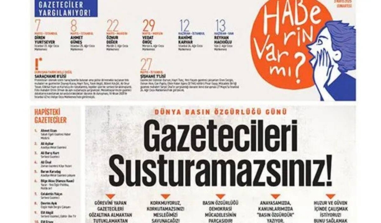 Haberin Var mı İnisiyatifi: Gazetecileri susturamazsınız