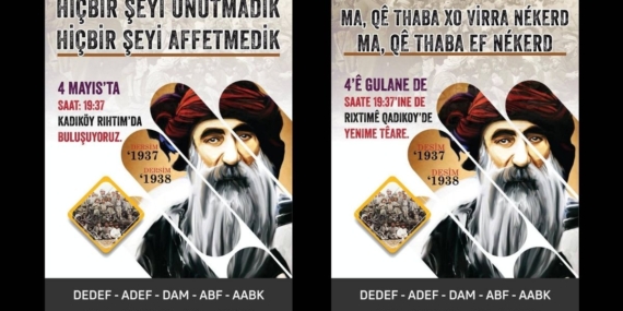 4 Mayıs (Roza Şae/ Kara Gün) anmasına Çağrımızdır