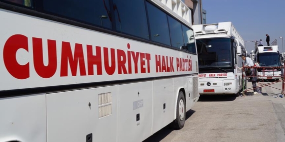 CHP otobüsünün şoförüne tutuklama talebi