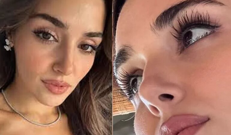 Hande Erçel gibi kirpiklerin en hızlı yolu