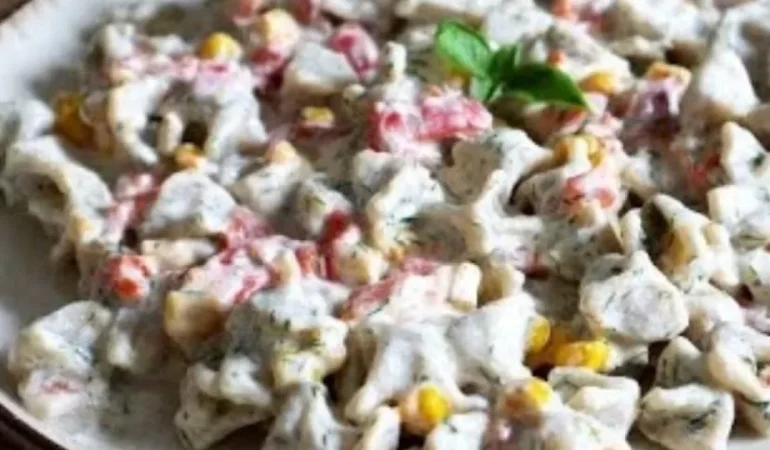 Mantı salatası tarifi