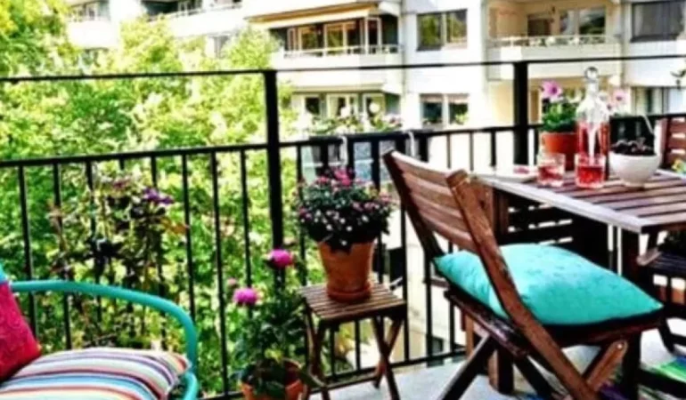 Balkonunuzu cennete dönüştürecek 6 pratik ipucu