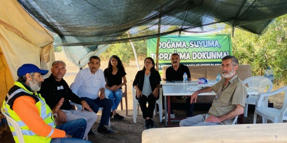 Ayten Kordu’dan Sekasur Direnişine Destek: “Maden Şirketlerinin Talanına Geçit Vermeyeceğiz”