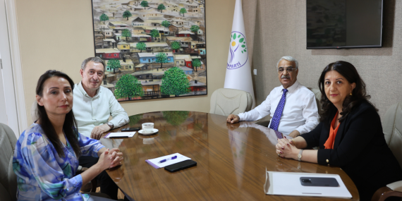 İmralı Heyeti ile DEM Parti Eş Genel Başkanları bir araya geldi