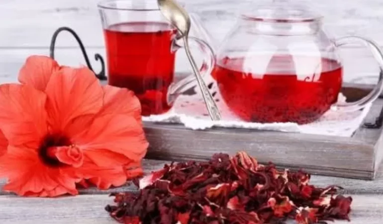 Hibiskus çayı ile zayıflayın