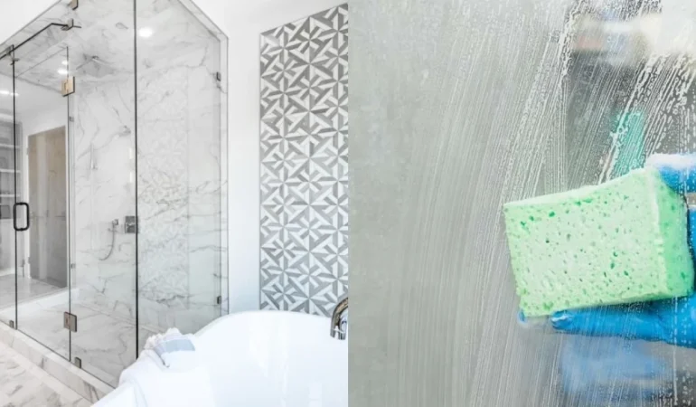 Duşakabindeki su izlerini anında çıkartan doğal formül