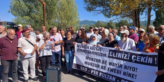 Alevi kurumlarından Munzur’da mescit protestosu: Amaç Alevi inancını yok etmek