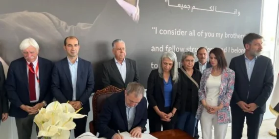 DEM Parti ve DBP heyeti Süleymaniye’de