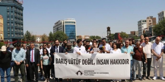 Diyarbakır’da 1 Eylül açıklaması: Çözüm için ısrarcı olunmalı