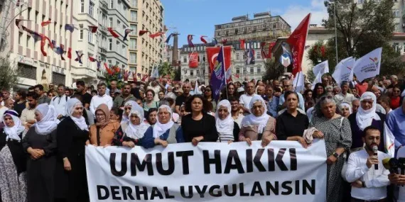 Birçok kentte Umut Hakkı açıklaması