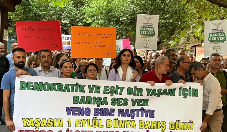 Dersim’de 1 Eylül Dünya Barış Günü’nde Yürüyüş: “Savaşa Hayır, Barış Hemen Şimdi”
