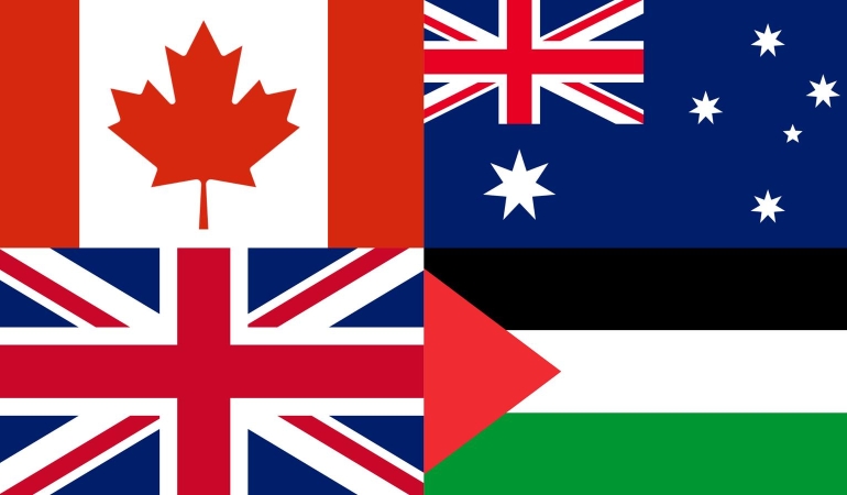 İngiltere, Kanada ve Avustralya Filistin’i tanıdı