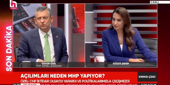 CHP lideri Özel: DEM Parti’nin kurumsal kimliğine saygılıyım