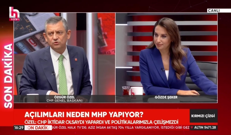 CHP lideri Özel: DEM Parti’nin kurumsal kimliğine saygılıyım