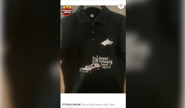 Trendyol “Beyaz Toros”lu tişörtleri kaldırdı: İdefix ve Bahriyeli platformlarında satış sürüyor