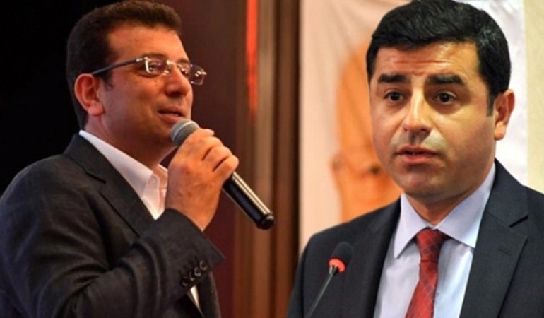 İmamoğlu’ndan Demirtaş mesajı: Yanındayız