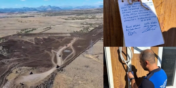 Karakoçan Belediyesi, GES alanını ruhsatsız olduğu gerekçesiyle mühürledi