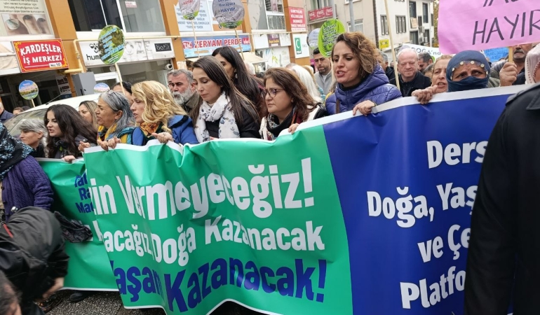 Dersim’de Doğa ve Yaşam Mitingi: Talana ve ranta geçit vermeyeceğiz