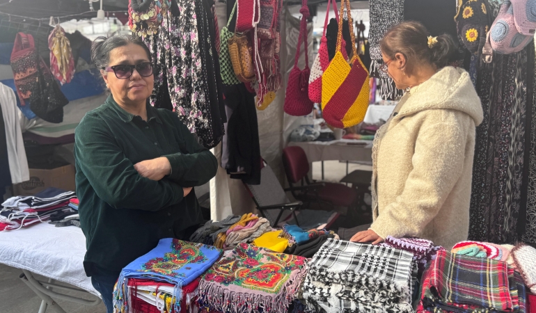 Dersimli kadın esnaflar pazar yerinin taşınmasına tepkili