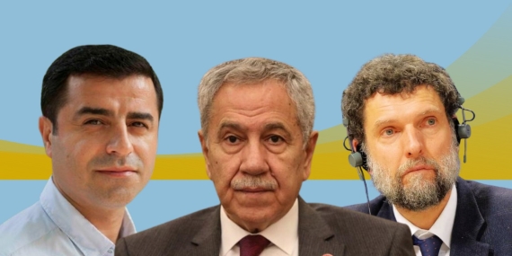 5 yıl önceki sözlerini hatırlatan Arınç, Demirtaş ve Kavala’yı ziyaret edecek
