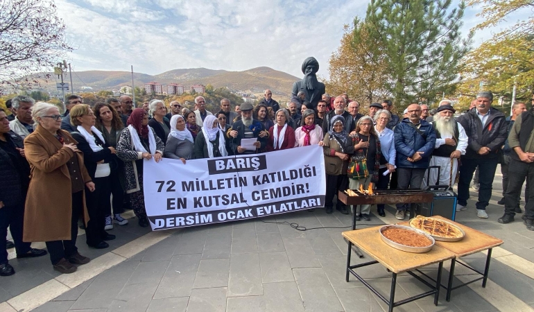 Dersim Ocak Evlatları: Barış için çabalamak en kutsal ibadettir