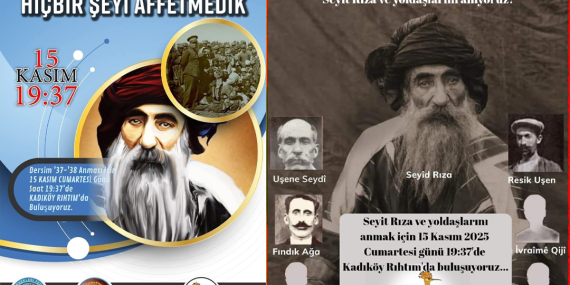 Dersim 37-38 anması Kadıköy Rıhtımı’nda gerçekleşecek