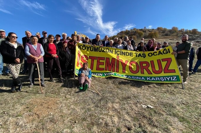 DEM Partili Ayten Kordu: Çorum Karakaya Köyü’nde direnen yurttaşların yanındayız