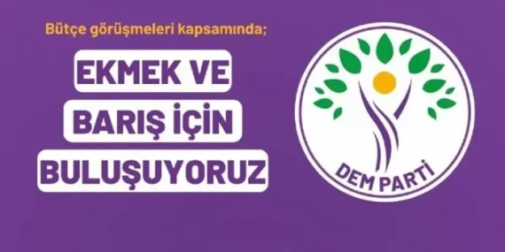 DEM Parti’nin ‘ekmek ve barış için bütçe’ yürüyüşü yarın start veriyor