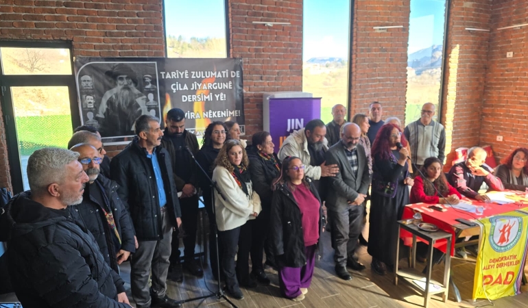 DAD’ın yeni eş genel başkanları Zeynel Kete ve Mercan Gül oldu