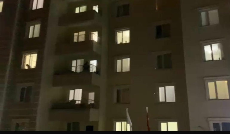 Dersim’de öğrencilerden KYK protestosu