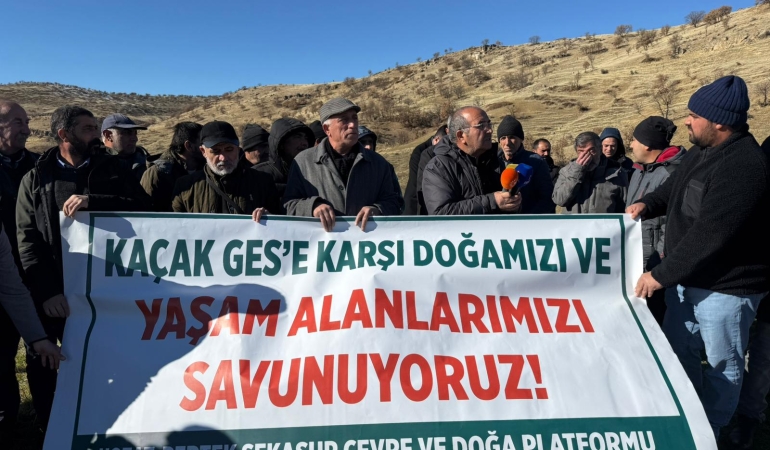 Dersim’de mühürlenen GES’e tepki: Şirketin faaliyetleri durdurulsun