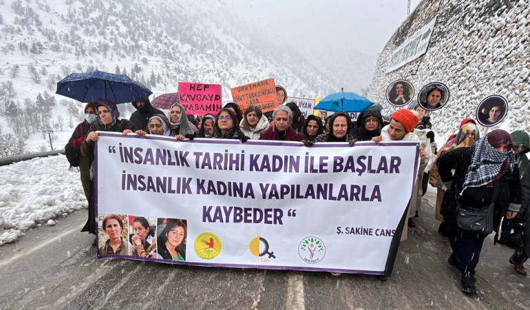 Dersim’de Sakine Cansız anması