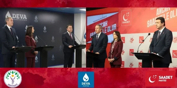 Hatimoğulları ve Bakırhan, Babacan ve Arıkan ile görüştü