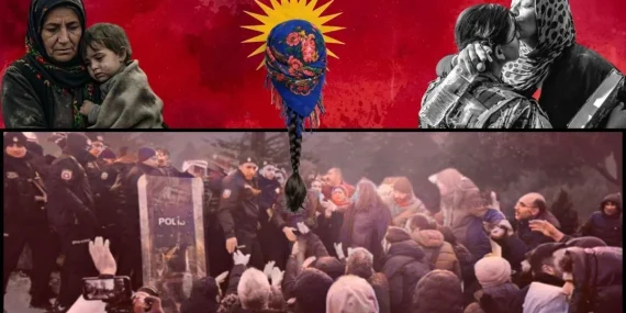 Dünyanın dört bir yanında Rojava protestoları: Saç örme eylemi dünyada trend oldu