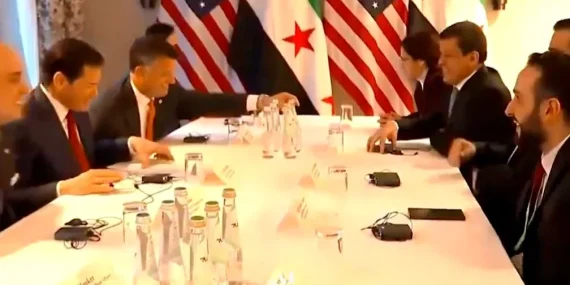 SDG’nin de yer aldığı Suriye heyeti, ABD Dışişleri Bakanı Rubio ile görüştü