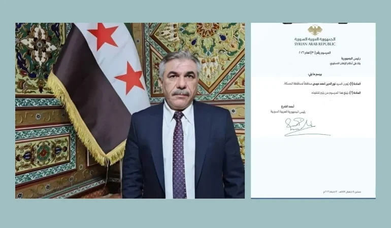 Ahmed’in Haseke Valiliğine atanması resmileşti