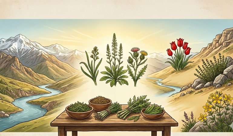 Dersim’in bitki atlası