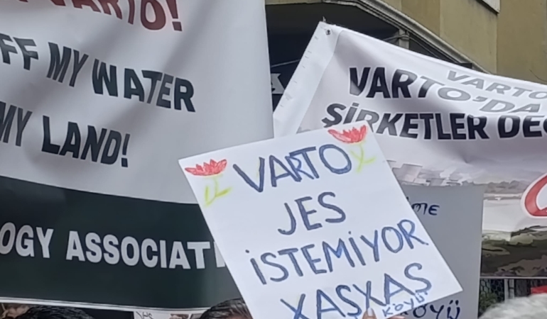 İstanbul Varto-Der: Vartolular JES istemiyor