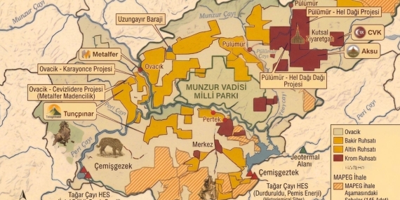Dersim’de büyüyen maden ve enerji projeleri: Bir coğrafyanın geleceği üzerine mücadele