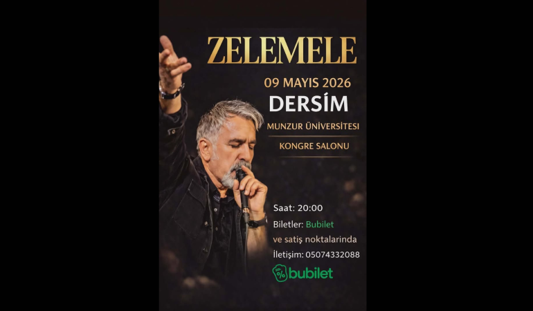 Zelemele Türkiye Turnesine Dersim’den Başlıyor