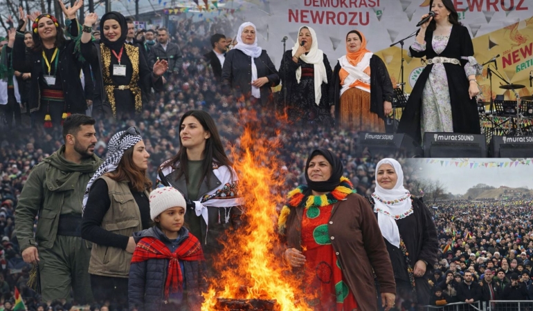 Batman, Cizre, Tatvan, Siirt, Antep, Elazığ ve Mersin’de Newroz kutlandı… Buldan: Somut adımlar tamamlanmalı